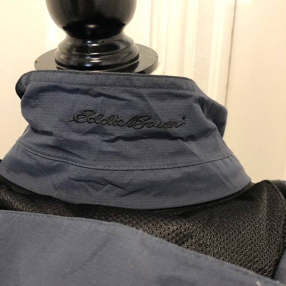 Eddie Bauer men’s raincoat windbreaker size large - Picture 4 of 6